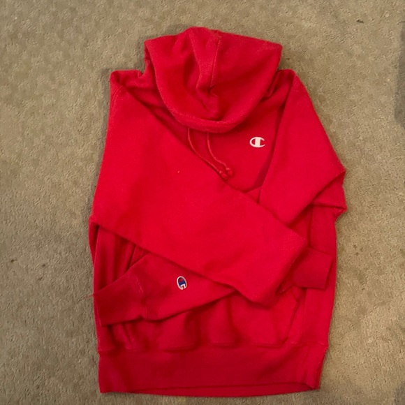 Red champion hoodie - Picture 1 of 1